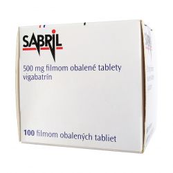 Сабрил (Вигабатрин) таблетки 500мг №100 (100 таблеток) в Новоуральске и области фото