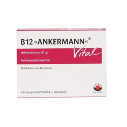 Витамин В12 Ankermann Vital (Метилкобаламин) табл. 100мкг 50шт. в Новоуральске и области фото