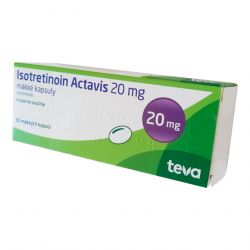 Изотретиноин Actavis (аналог Акненормин, Aknenormin) капс. 20мг 30шт в Новоуральске и области фото