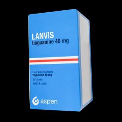 Ланвис (Тиогуанин) таблетки 40мг 25шт в Новоуральске и области фото
