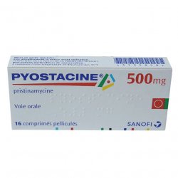 Пиостацин (Пристинамицин) таблетки 500мг №16 в Новоуральске и области фото