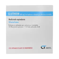 Глатион ампулы 600мг 4мл №10 (аналог Глутатион, Glutathione)