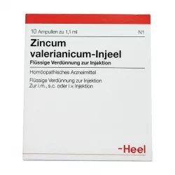 Цинк валериана инъель (Zincum Valerianicum Injeel) 1,1мл амп. №10