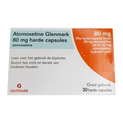 Атомоксетин 80 мг Европа :: Аналог Когниттера :: Glenmark капс. №30 в Новоуральске и области фото